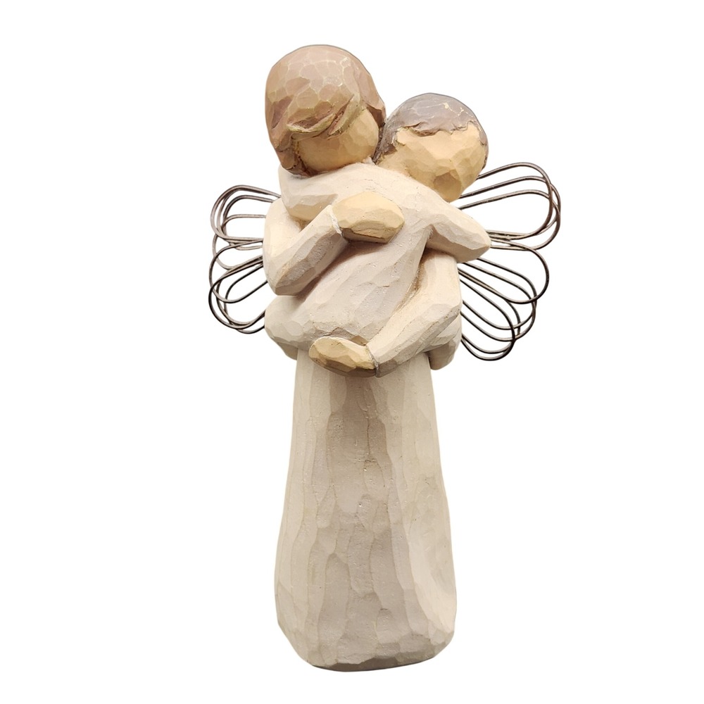 Willow Tree Angel's Embrace Figurine 2002 Susan Lordi Demdaco Mother Child 5.5"